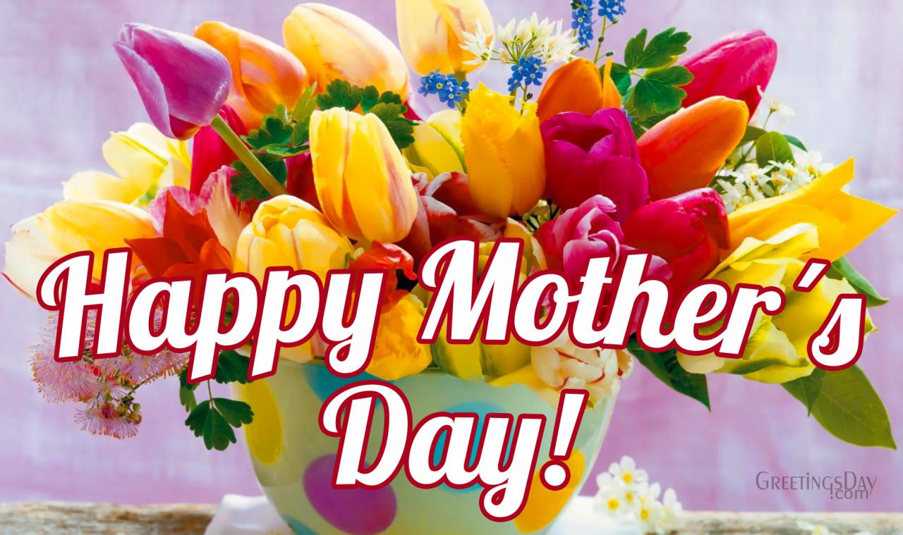Happy mother's day greetings